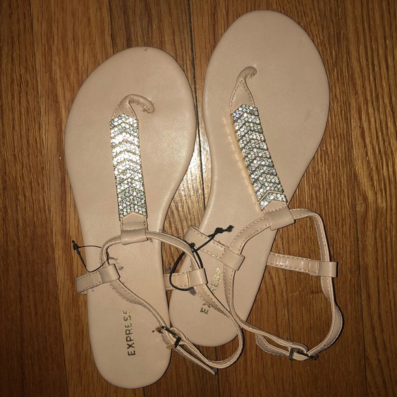 gem gladiator sandals